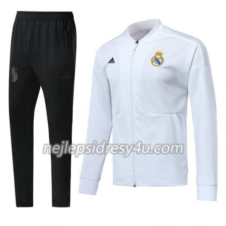 Real Madrid Teplákové Soupravy Bílá 2018/19